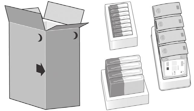 85 86 87 88 The front panel will now display how to install the ink supplies.