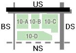 11BL (2) 가로공간적관점 ( 가 ) 건축물의배치방식및진출입관계표21.