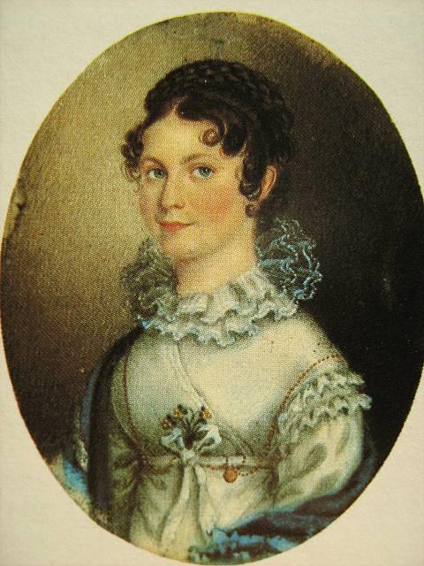 안나바실리예브나로젠 (1797~1883) Анна Васильевна Розен (1797-1883) 그녀의아버지는 귀족의자제들이공부하던황실농업고등학교의첫번째교장이며 학생들로부터지혜와너그러움에커다란존경과사랑을받던말리놉스키이다. 훌륭한교육을받아영어와프랑스어를알고독서를많이했다. 남편안드레이예브게니예비치로젠을함께장교였고이탈리아원정에참여했던오빠이반을통해소개받았다.