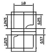 2) Ts point & measurement method 1 Measure the nearest point to the thermal pad as shown above. If necessary, remove PSR of PCB to reach Ts point.