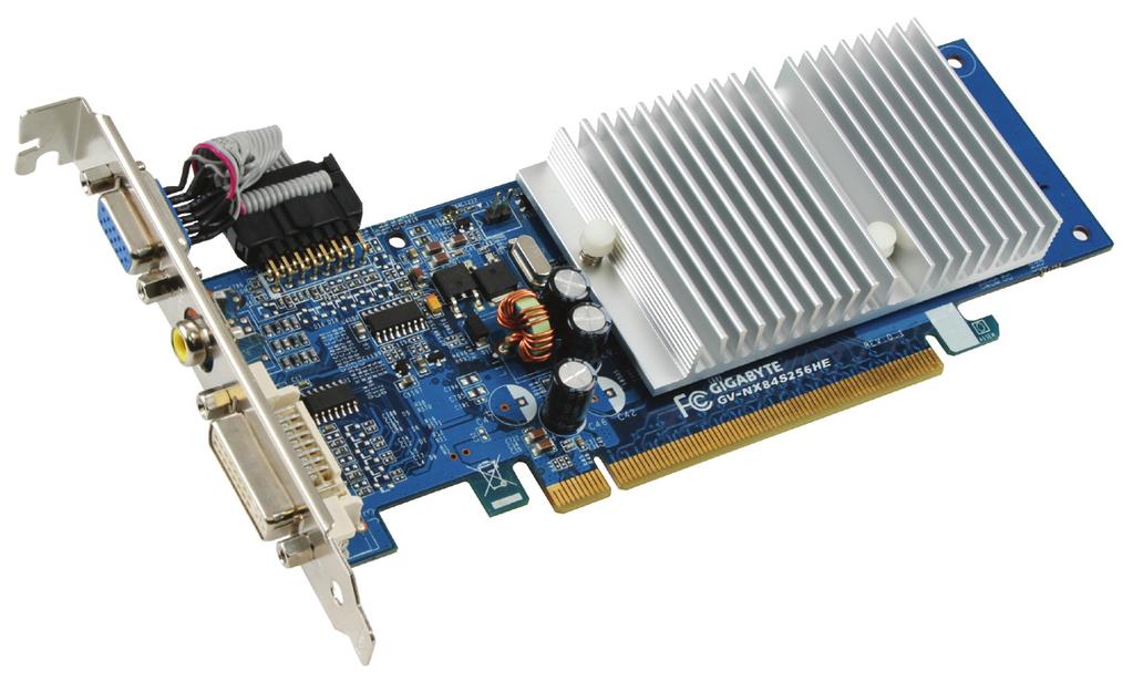 2. GV-NX84S256HE D-Sub 모니터 커넥터 (15핀)