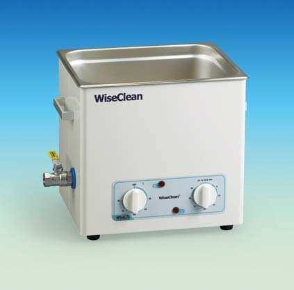 Ul Ultrasonic, Cleaners witeg WiseClean WUC Ultrasonic Cleaners with Analog Timer 폈 Temperature Highly Effective Cleaning, Stainless Steel, up to 85, 0~30 min, 28/40 khz Frequency Stainless Steel