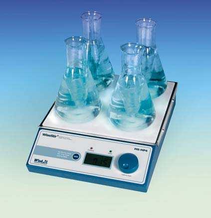 Stirrers, Magnetic St witeg WiseStir MS-MP Digital Multi-point Magnetic Stirrers, 4-/ 8- Points Digital Feedback Control, Synchronous Operation, Max.500 ml per Point, 80~1.