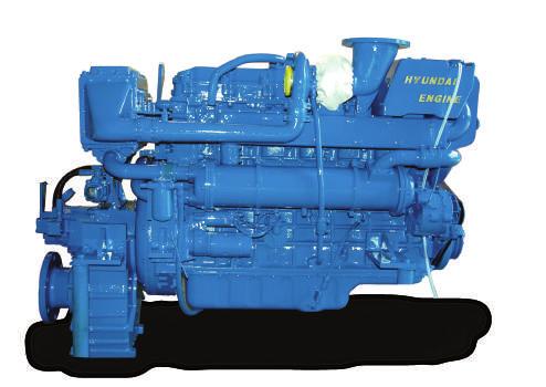 ENGINE TYPE / 엔진형식 CONTINUOUS POWER (PS RPM) 연속출력 회전수 4CYCLE, INLINE, FRESHWATER COOLED DIESEL ENGINE 4 행정직렬, 청수냉각디젤엔진 450