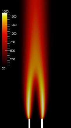 Temperature OH mole fraction 50