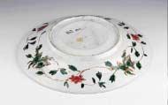 Saucer/ White porcelain with openwork leaf design Joseon Dynasty, 19th C. Base D. 7.2cm, H. 5.4cm, W. 15.
