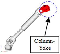 21 173.66 184.94 2.3 Yoke Bearing Hole 위치의방향에따른 Study 2.3.1 개별 Yoke Bearing Hole 위치의방향에따른 Study Column-Yoke/ Gear-Yoke/ Tube-Yoke/ Shaft-Yoke 각각개별적으로 Yoke bearing hole의위치를 0.