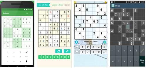 Fig. 1. Some examples of the sudoku game.
