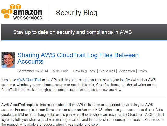 AWS SECURITY TIPS #10 Stay up to date on