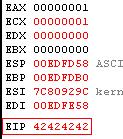 3. Exploit 코드를수행시킵니다. A. Exploit 코드및분석은뒤에서다루겠습니다. C:\...( 생략 ) \warftpduser-exploit.