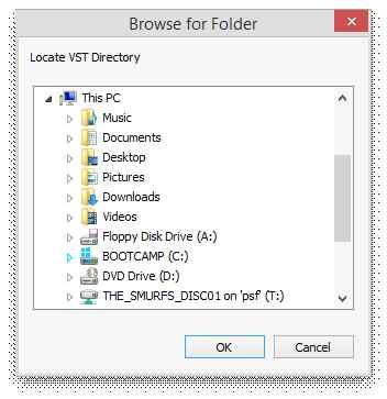 Microsoft Windows 용 Finale 에서 Kontakt 를 VST plug-in