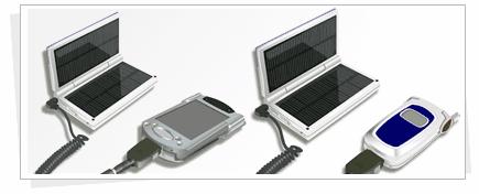 Solar Cell: handheld charger http://www.solarion.co.