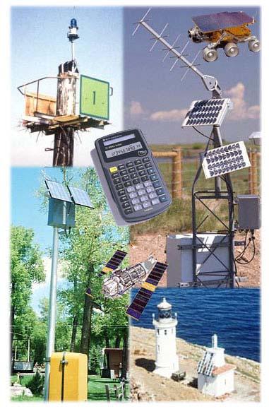 eg satellites, remote site water pumping, outback telecommunications stations and lighthouses; -the need for cost effective power supplies for people remote from the main electricity grid; eg