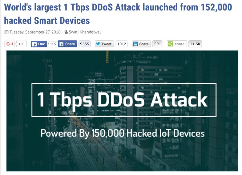 IoT DDoS