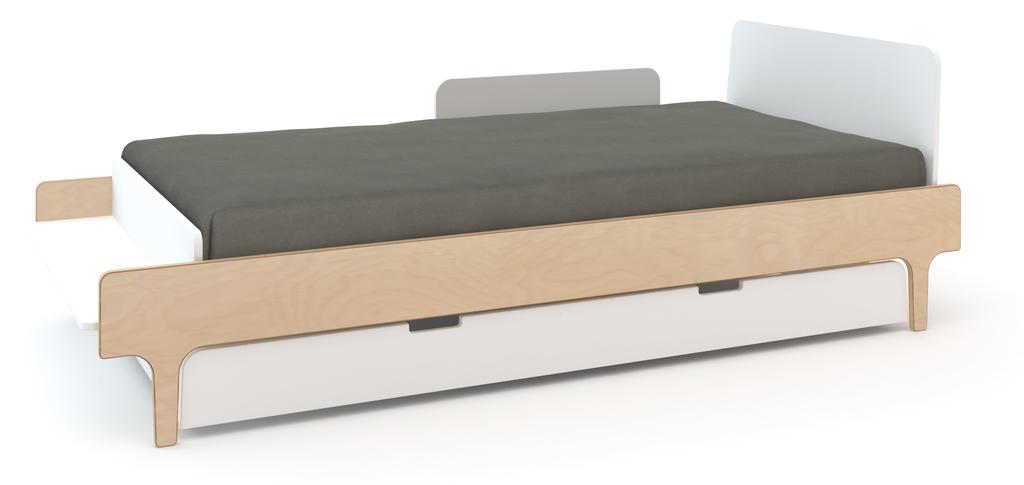 River Twin Bed Item # 1RTB Shown with optional River Trundle Bed and Universal Security Rail.