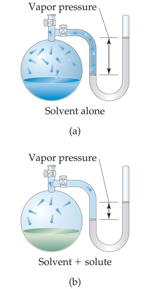 Vapor Pressure Therefore, the vapor pressure of