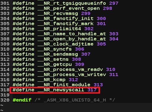 새로운시스템호출구현 (7/9) 18 1. 새로운시스템호출을사용하는사용자수준응용작성 #include <linux/unistd.