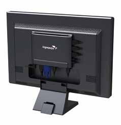 작지만 PC 의성능그대로 Mini PC M-Tec 저소음, 저발열의안정적인시스템으로모니터뒷면, 벽면, 책상밑등어디에서나장착이가능합니다.