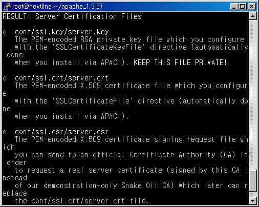6 설치 [ root@nextline apache_1.3.37]# make install 7 httpd.conf 파일편집 [vi 에디터사용법 ] 사용형식 : vi [ 옵션 ] [ 생성할파일명 / 편집할파일명 ] vi 에디터는입력모드, 명령모드, 실행모드로구분됩니다.