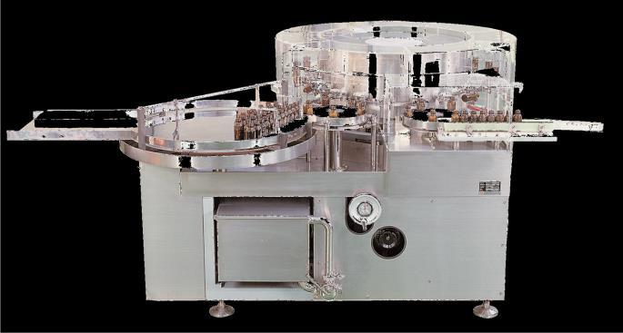 2. 주사제자동화설비 세병공정 Rotary Washing Machine for Bottles ( 회전테이블형세병기 ) DWT series 주요제품특징 => 2002