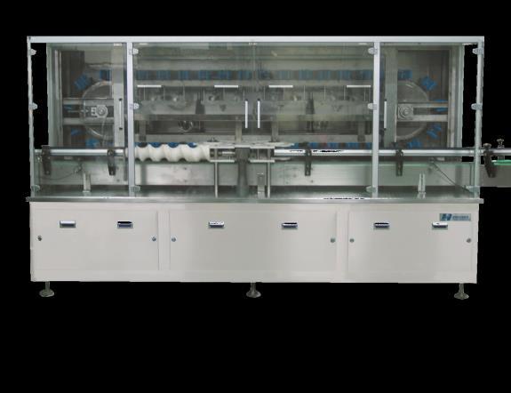 4. 내용액제자동화설비 세병공정 Automatic Bottle Washing Machine (PE Bottle 세병기 ) DWM 주요제품특징 Line Type / Rotary Type PE Bottle 전용세척 폭넓은세척범위 (100~1,000ml) 효과적인다단계세척