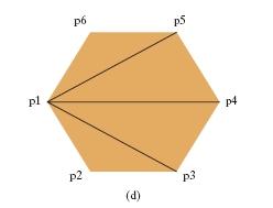 OpenGL Filling Polygon OpenGL Filling Polygon glbegin(gl_triangle_strip); glvertex2iv(p6); glbegin(gl_triangle_fan); glvertex2iv(p6);