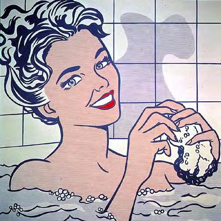 로이리히텐슈타인 Roy Lichtenstein Woman in bath,