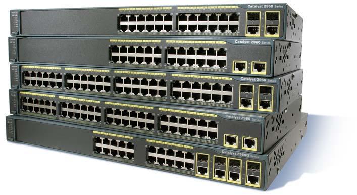 데이터시트 CISCO CATALYST 2960 시리즈스위치 제품개요 Cisco Catalyst 2960 시리즈 Intelligent Ethernet 스위치는신생및중간규모의조직과대기업지사네트워크를위해데스크톱 Fast Ethernet 및 Gigabit Ethernet 연결을제공하는고정된구성을가진새로운독립장비제품군이며한층강화된 LAN 서비스를지원합니다.