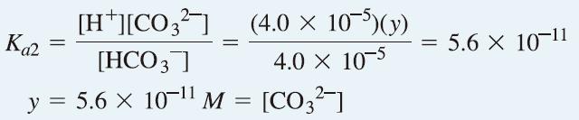 모든용해된 CO 2 는탄산 (H 2 CO 3 )