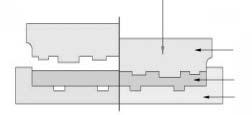 M anufacturing 구멍보다큰직경을가진를밀어넣어서구멍에플랜지를만드는가공 스트레이트플랜징 (Straight flanging) 스트레치플랜징 (Stretch