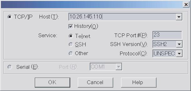 2.2.3 XSCF-LAN 을통해 Telnet 연결로 XSCF 쉘에로그인하는방법 이절에설명된절차에서는 "3.8 XSCF 에로그인하기위한 SSH/Telnet 서비스구성 " 에설명된 Telnet 서비스가활성화된것으로가정합니다. 이절에는 XSCF-LAN 포트를통해 Telnet을사용하여 XSCF 쉘에로그인하는방법이설명되어있습니다. 1.
