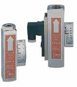Flowmeters/-switches 금속면적식유량계재질 : Brass, stainless steel 모델 : DSS 금속면적식유량계재질 : Brass, stainless steel 모델 : SMV 금속유량계 / 모니터재질 :