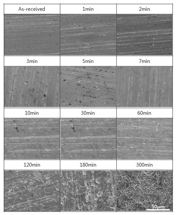 EVALUATION OF CORROSION AND THE ANTI-CAVITATION CHARACTERISTICS OF CU ALLOY BY WATER CAVITATION PEENING Table 1.
