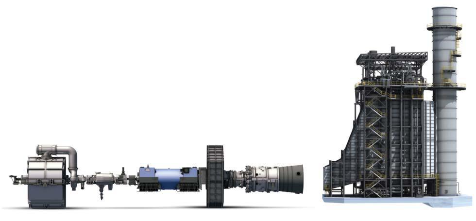 Combined Cycle Power Plants [4/] The Second Law of Thermodynamics T H Q H Gas turbine W T H Q H HRSG Steam turbine W Steam