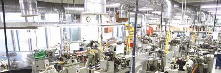 Production Facilities Main production facilities Sliding