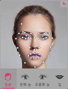 MakeupDirector 작업 영역 참고 진 야합 : 사 에서 두명 상 이 보정 하려 는 경 우 에는 한 번 한 명씩 행 에 수 해 니다. 한 사람의 얼굴 보정이 끝나면 니다.