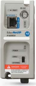 1761- NET-ENI 및 1761- NET-ENIW ETHERNET 인터페이스 ENI 및 ENIW 는모두 EtherNet/IP 호환성을제공하므로다른 Allen-Bradley Ethernet 컨트롤러와 P2P 방식으로정보를교환할수있습니다. 따라서마스터역할을하는장치가따로필요없습니다.