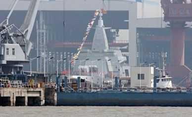 중해군, 각종구축함전력증강지속추진 m 중국의두번째 Type 055 구축함이최근에상하이소재지앙난창싱다오조선소에서진수된것으로추정됨.