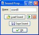 Sounds and music To create a sound resource in your game, use the item Create Sound in the Resources menu or