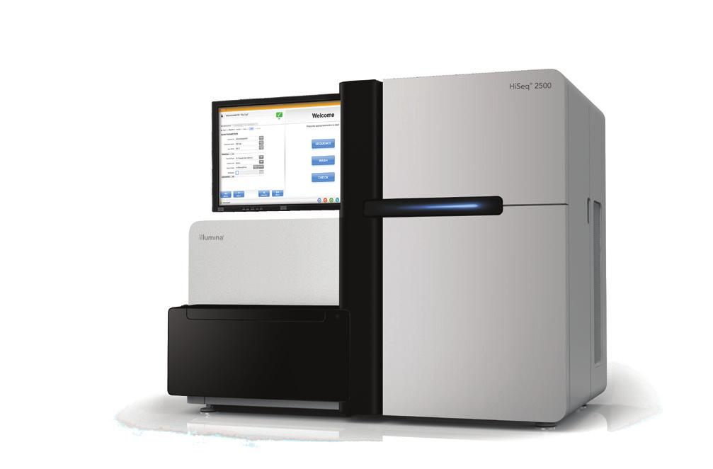 HiSeq 시리즈 HiSeq 2500 시스템 프로덕션성능비용효율적인고성능시퀀싱솔루션을제공하는 HiSeq