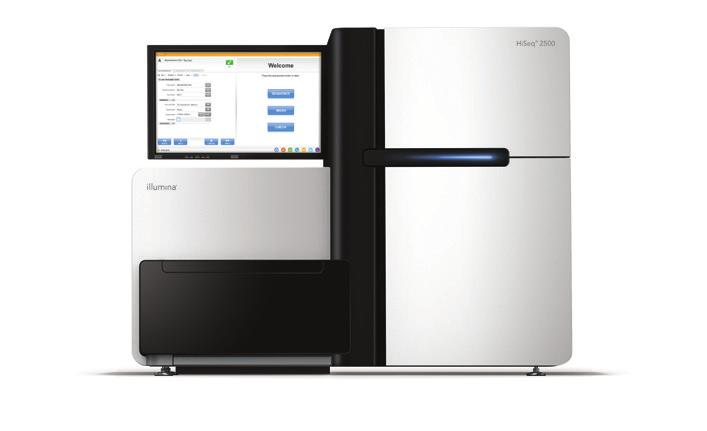 HiSeq 2500 HiSeq 3000 HiSeq 4000 HiSeq X Five HiSeq X Ten 프로덕션성능대규모유전학을위한성능및효율성 프로덕션성능프로덕션규모유전학을위한최대처리량및최저비용 개체군성능개체군규모및프로덕션규모의인간전체게놈시퀀싱을위한최대처리량및최저비용 프로덕션규모게놈, 엑솜, 전사체시퀀싱등 개체군규모의인간전체게놈시퀀싱 빠른실행많은아웃풋 1