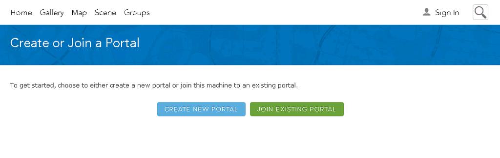 Portal for ArcGIS 의구성프로세스에서새로운단계를이용합니다 : 한장비에포탈을구성하고두번째장 비는새로구성된포탈에조인합니다. Portal for ArcGIS 계정변경을위한새로운도구 새로운 Configureserviceaccount 유틸리티를사용하여 Portal for ArcGIS 계정을변경할수있습니다.