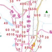 Ex. of Address Tile Map (Year 2) Road Hierarchy and Tile Level 위계구분적용레벨비고 국토간선고속도로 2 ~