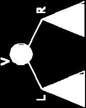 ~ 중위순회 (inorder traversal), LVR ~ 왼쪽자손, 루트, 오른쪽자손노드순서로방문.