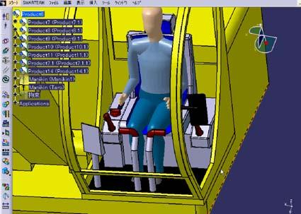 CATIA V5 Ergonomics Human