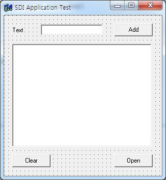 VCL Custom Dialog Box 만들기 TMainForm.cpp 파일에 header 파일을추가 Main Form 에 'Open' 버튼을하나추가 Open 버튼의 OnClik event handler 를작성 #pragma hdrstop #include "TMainForm.h" #include "TUserInputDialog.