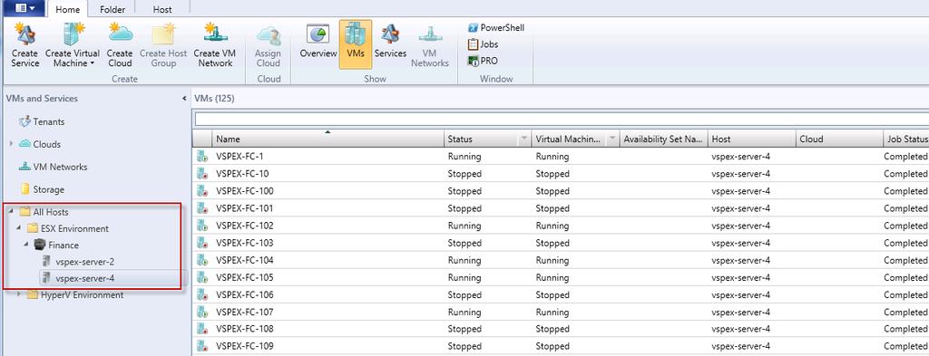 SCVMM 의 ESXi 호스트및클러스터지원에대한자세한내용은 Microsoft TechNet 문서 VMware ESX 호스트관리개요를참조하십시오.