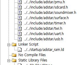 Ver 1.30 adstar SDK Reference Manual 2.3 Demo Program 실행 adstar SDK example 폴더에는 adstar STK Board 에서동작하는예제들이준비되어있어서, STK Board 에서 adstar 동작을쉽게확인해볼수있다.