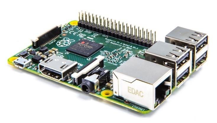 2.2 사물인터넷디바이스 Open H/W 소개 Raspberry Pi 3 Model B 영국의라즈베리파이재단이개발 기초컴퓨터과학교육을증진시키기위해만든싱글보드컴퓨터