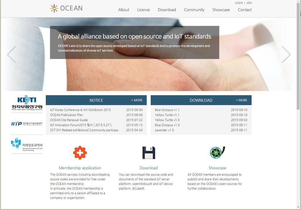 OCEAN Open Sources